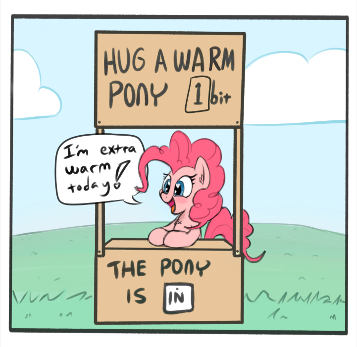 She is the most huggable pony I know