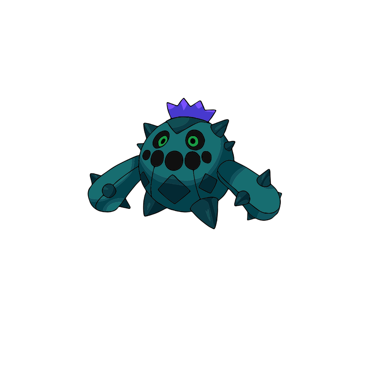 Pokemon Rejuvenation Shiny Cacnea by ShadowPhoenix1708 on DeviantArt