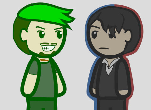 BOOP! (Darkiplier vs Antisepticeye Bloopers)