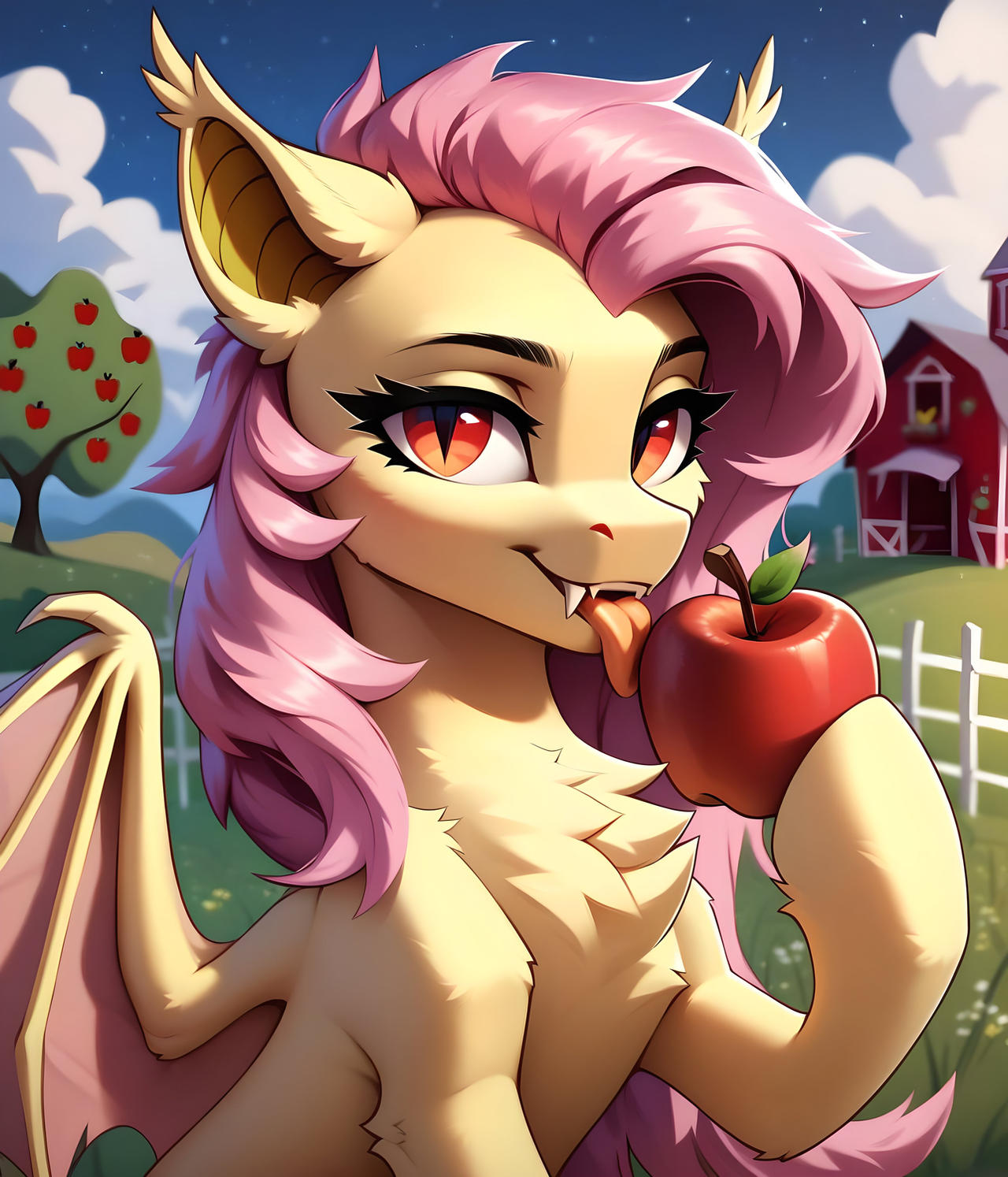 Flutterbat Ear Flutterbat by MidnightDashie on DeviantArt