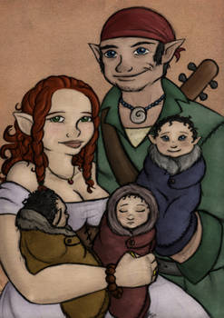 The Thorn family portrait