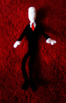 Red slenderman felt