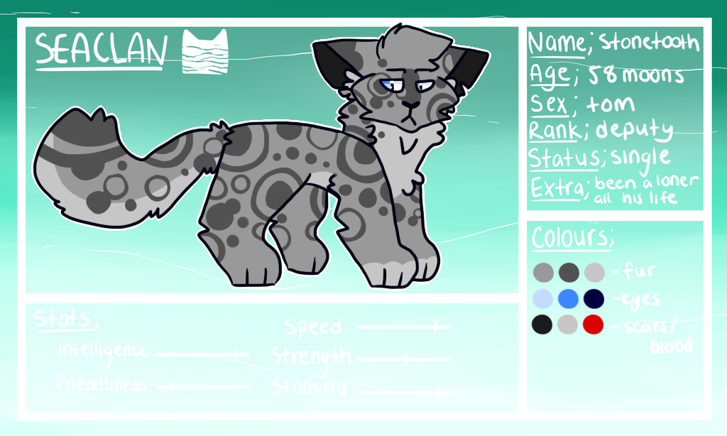 Stonetooth Stonetooth ref sheet by Harmony-Clans on DeviantArt