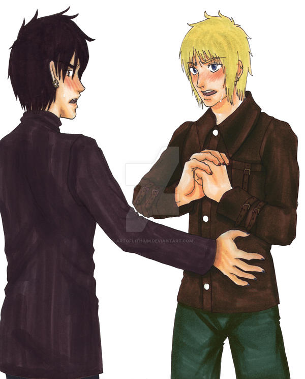 .arguing by ArtOfLithium on DeviantArt