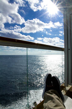 life is hard on a cruise ship