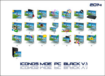 Iconos MDE Pcs Black 2014