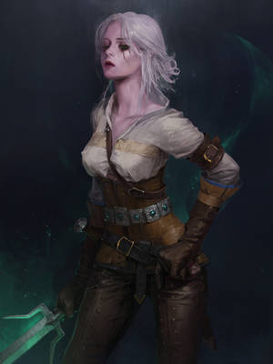 Witcher fan art ciri by totorrl Witcher fan art ciri by totorrl