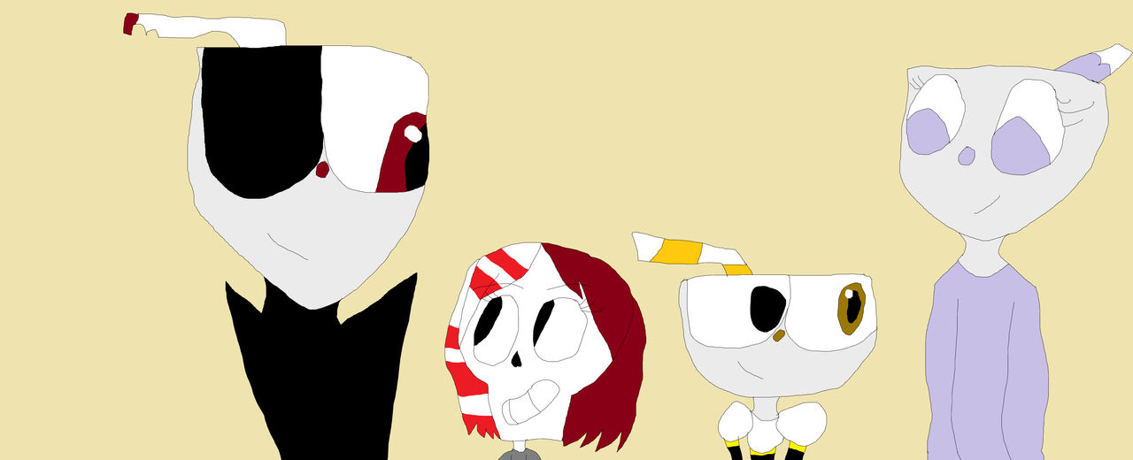 Rubi, Tea, Pascuphus and Cupus by HearCall on DeviantArt