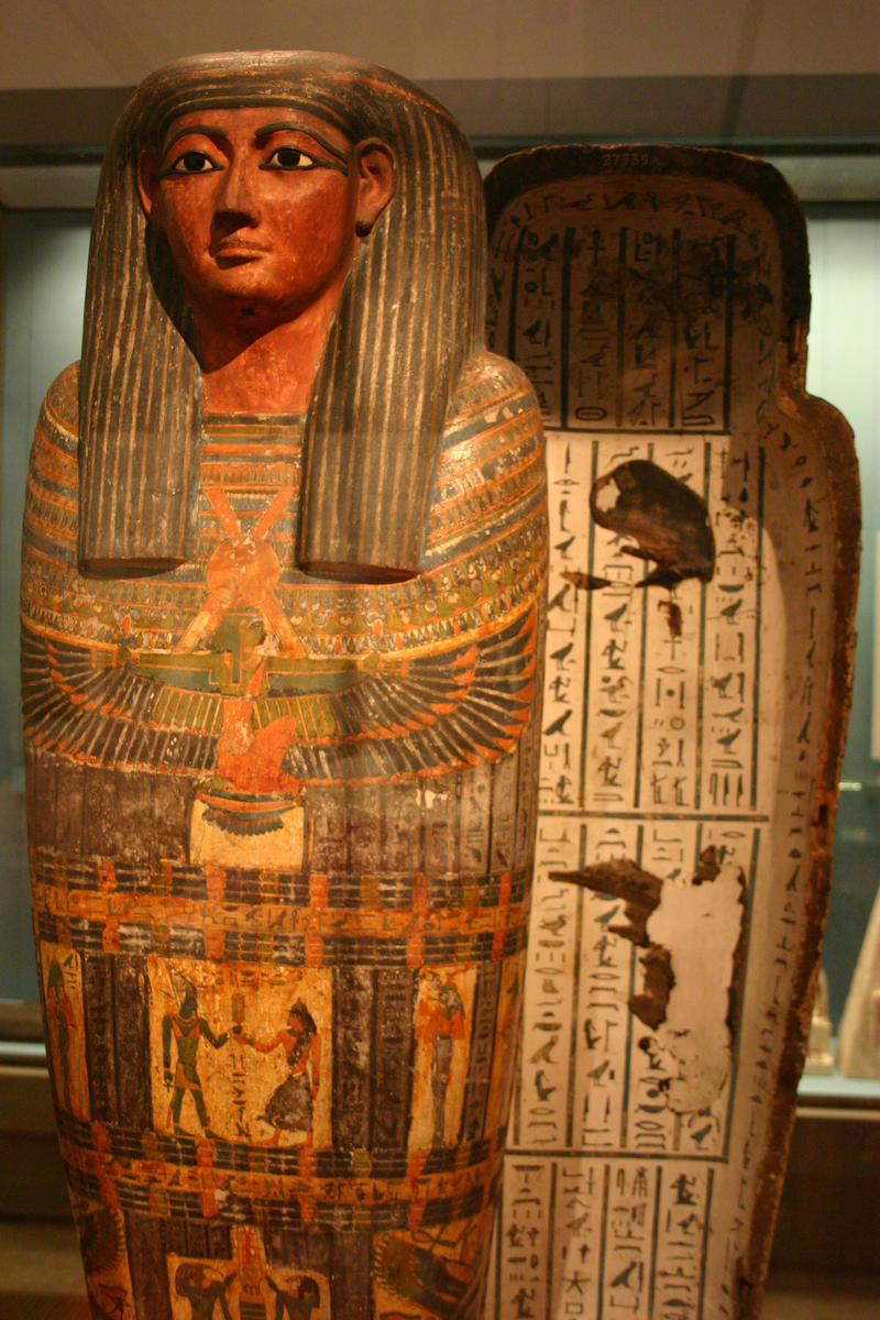 Egyptian Mummy Sarcophagus