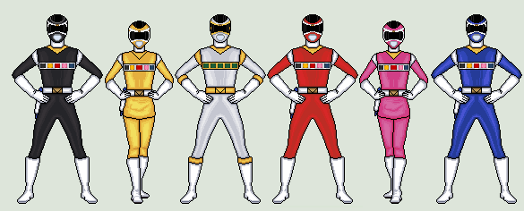 Power Rangers In Space by vandersonmetal on DeviantArt