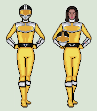 Time Ranger Yellow Yellow Ranger - Power Rangers Time Force by vandersonmetal on DeviantArt
