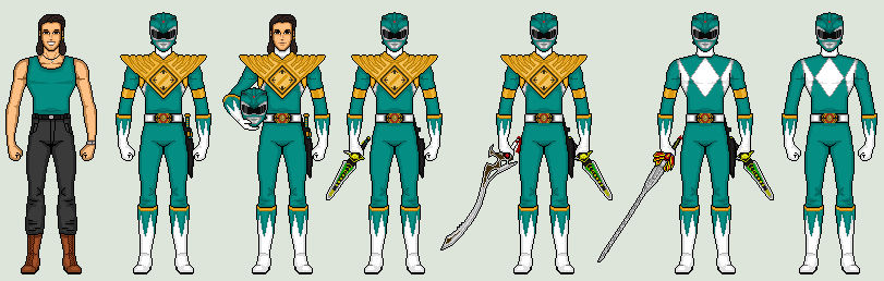 TOMMY OLIVER LEGACY - GREEN RANGER by vandersonmetal on DeviantArt