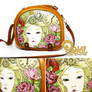 Vintage painted bag