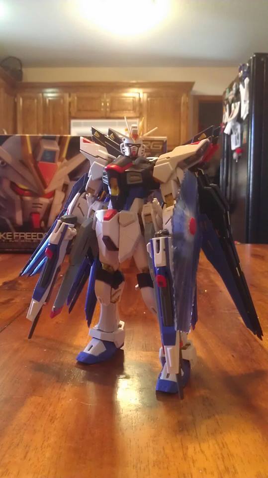 Strike Freedom Gundam, completed