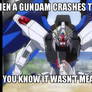 Gundams love to crash weddings