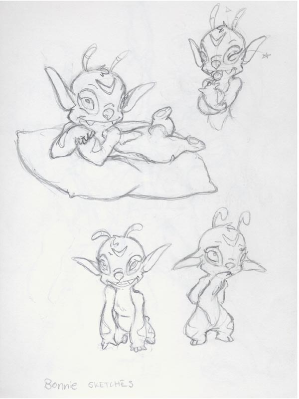 Bonnie sketches