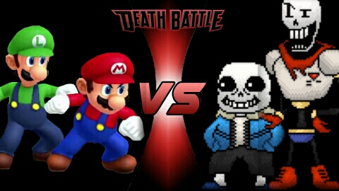 Mario vs Sans  DEATH BATTLE! by FreddyFazbear5 on DeviantArt