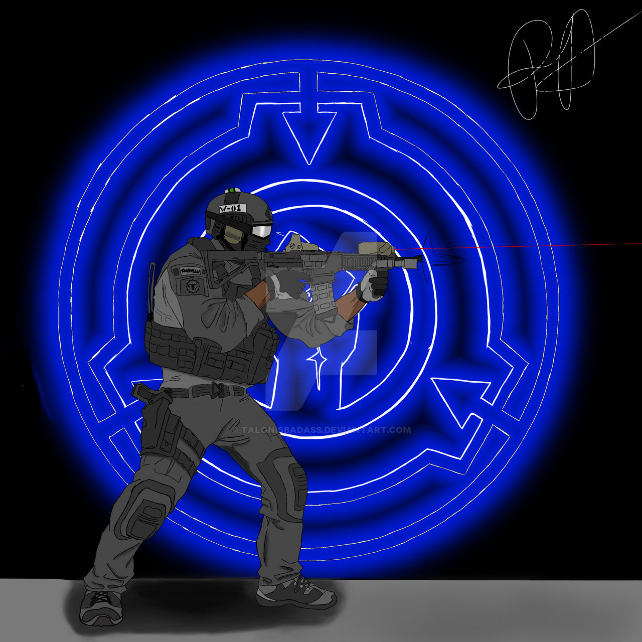 Mobile Task Force Unit Nu-8 operative by Talonisbadass on DeviantArt