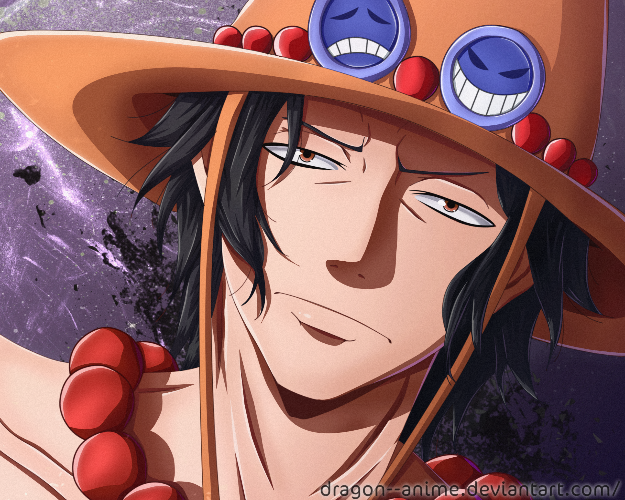 Portgas D Ace One Piece By Dragon Anime On Deviantart