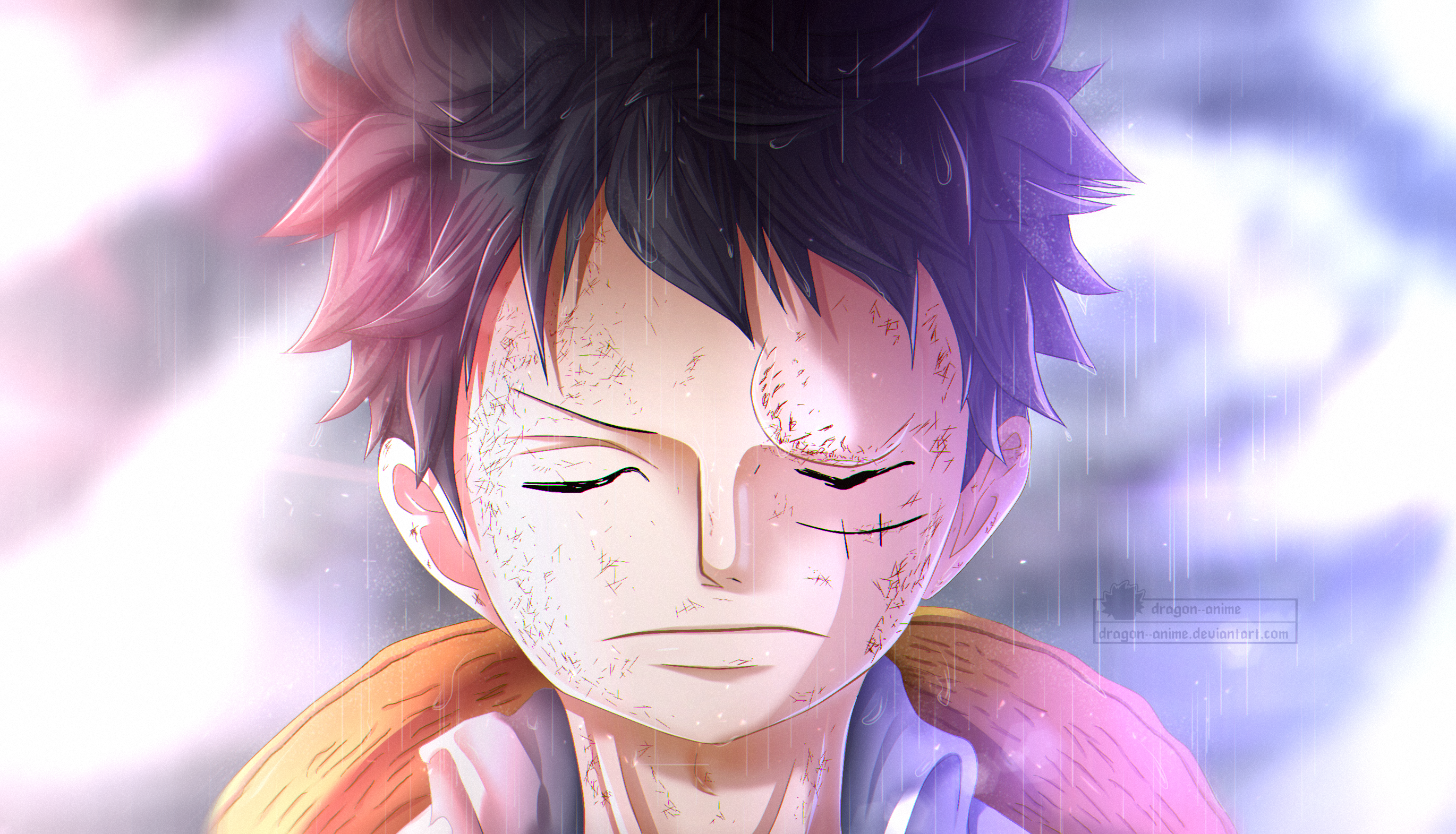 Luffy  ONE PIECE by Dragon--anime on DeviantArt