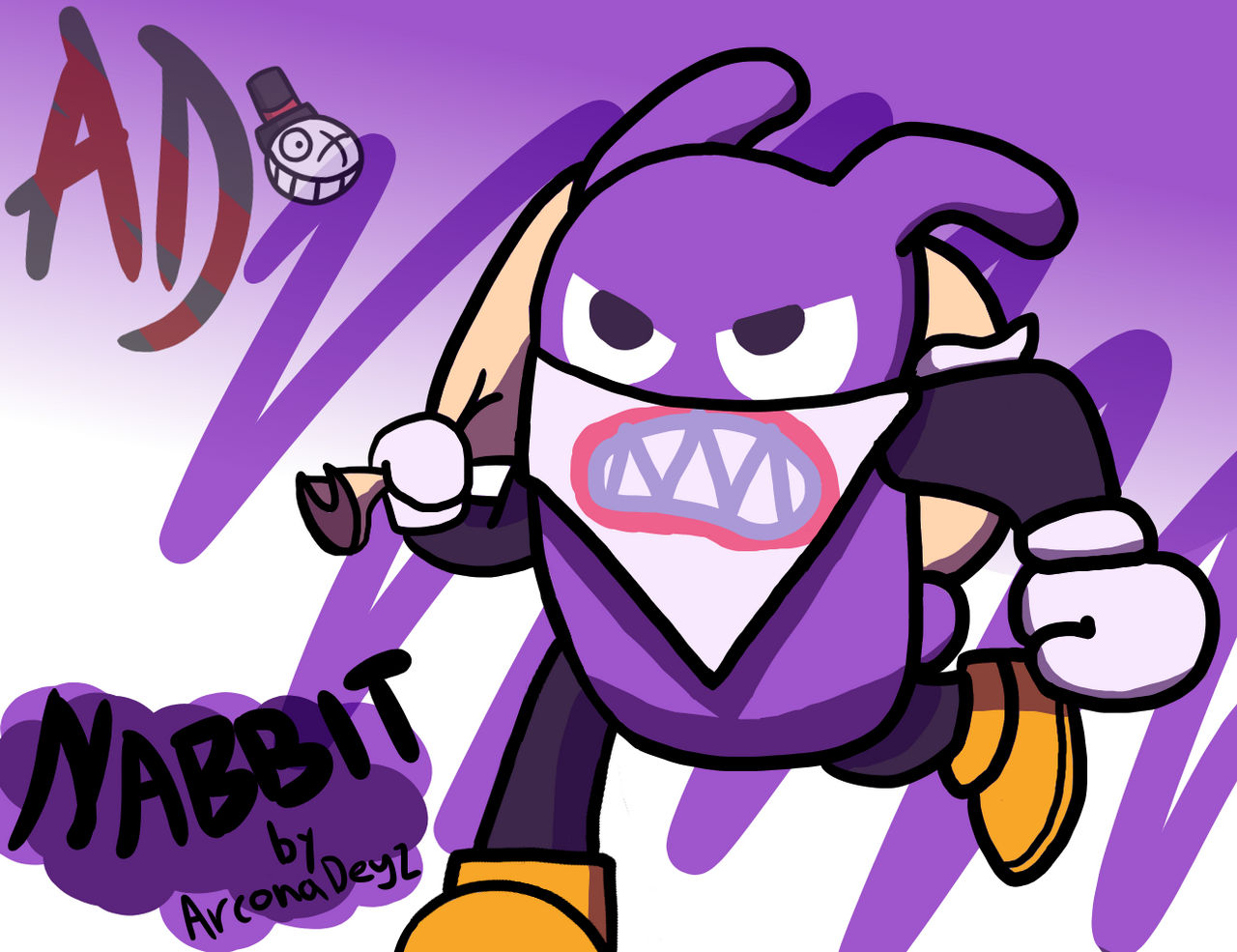 Nabbit From Super Mario Bros by ArconaDraws on DeviantArt