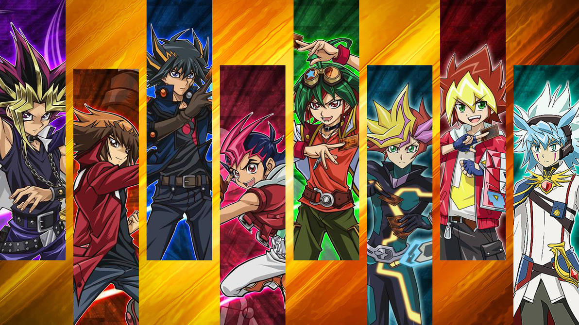 Yu-Gi-Oh! Protagonists (Gen. 1 to 8) - HD by c4lance on DeviantArt Yu-Gi-Oh! Protagonists (Gen. 1 to 8) - HD by c4lance on DeviantArt