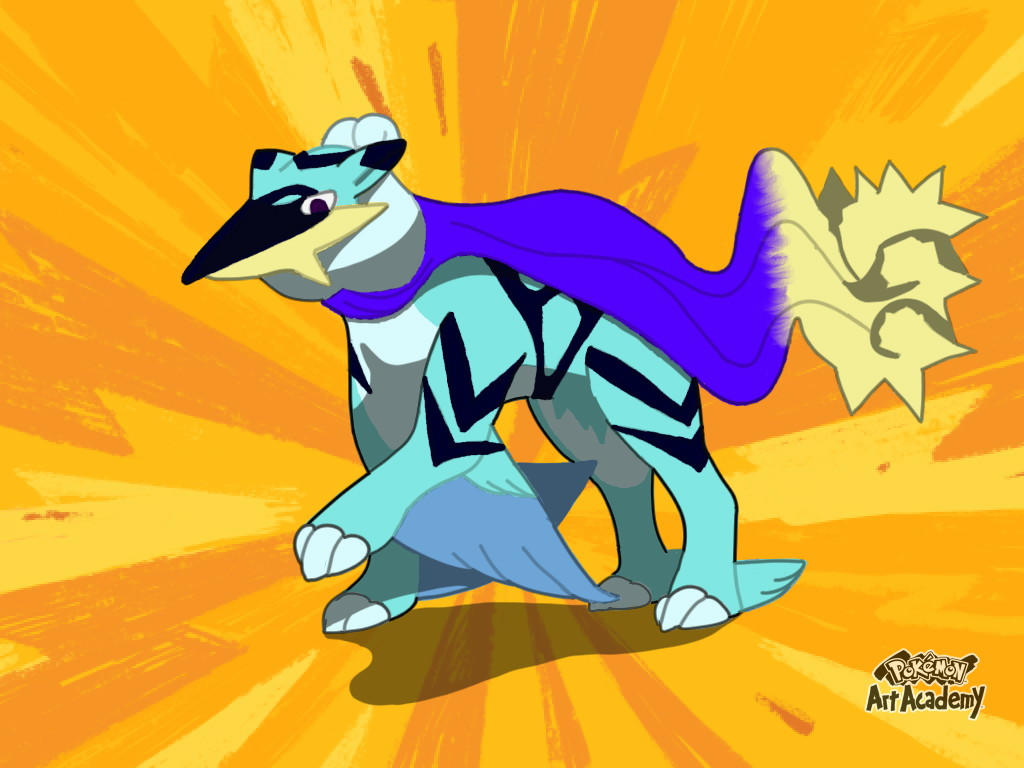 Giant Rreiko Mega Raikou by LeafeonSGriffon on DeviantArt