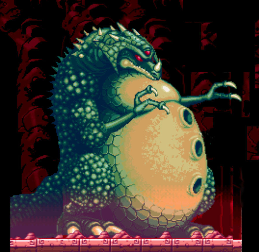 Kraid Inflated Big fat kraid by quente on DeviantArt