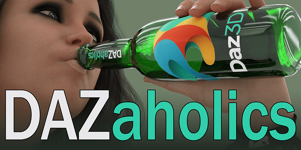 DAZaholics Logo by Edheldil3D DAZaholics Logo by Edheldil3D
