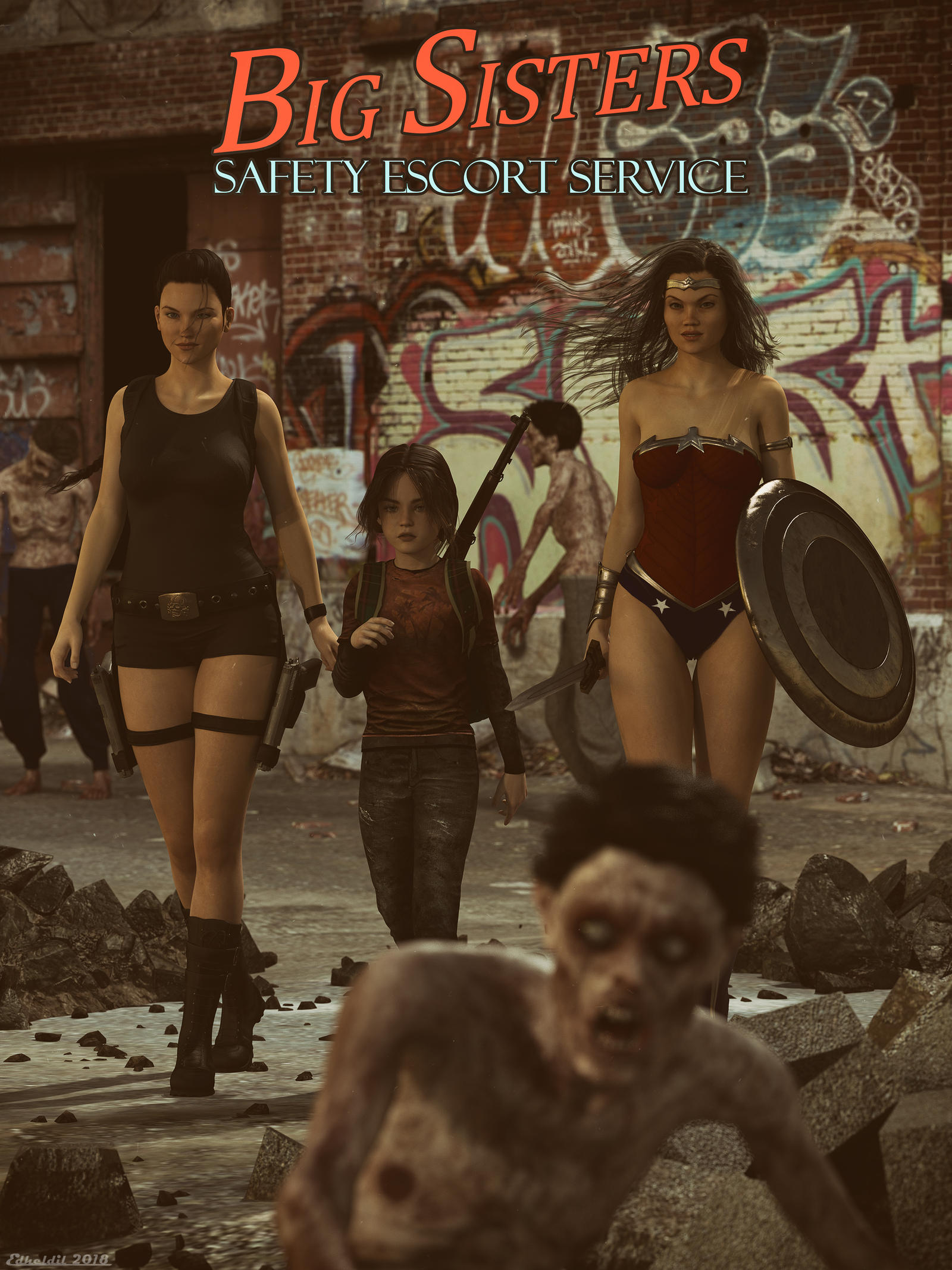 Big Sisters - Safety Escort Service by Edheldil3D