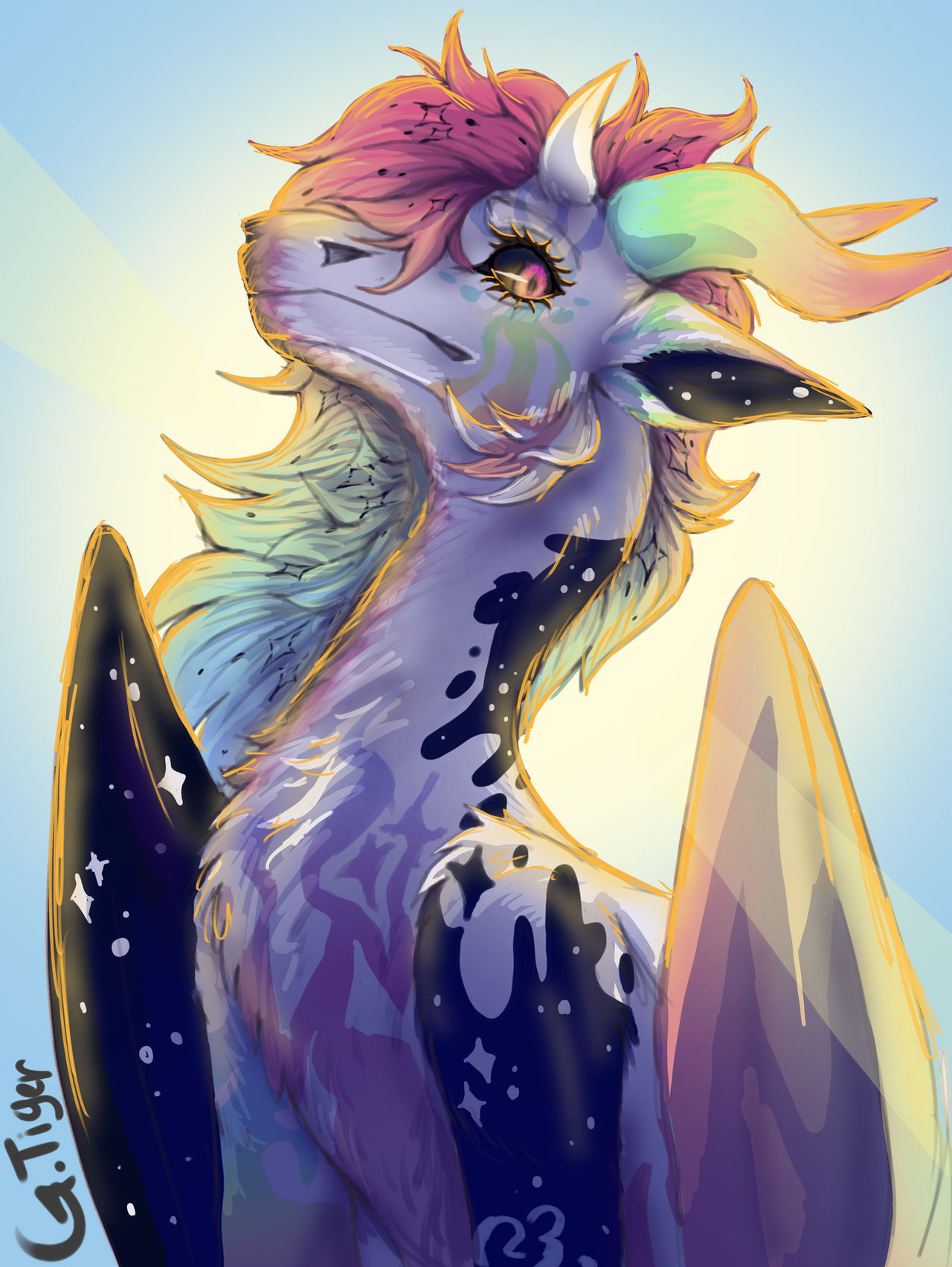 Vision Pro Deviantart Vision (commission) by GingerDaTiger on DeviantArt