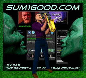 Sum1Good 3D Saxophone Avatar