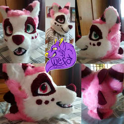 Fursuit Head for Riolu4aural