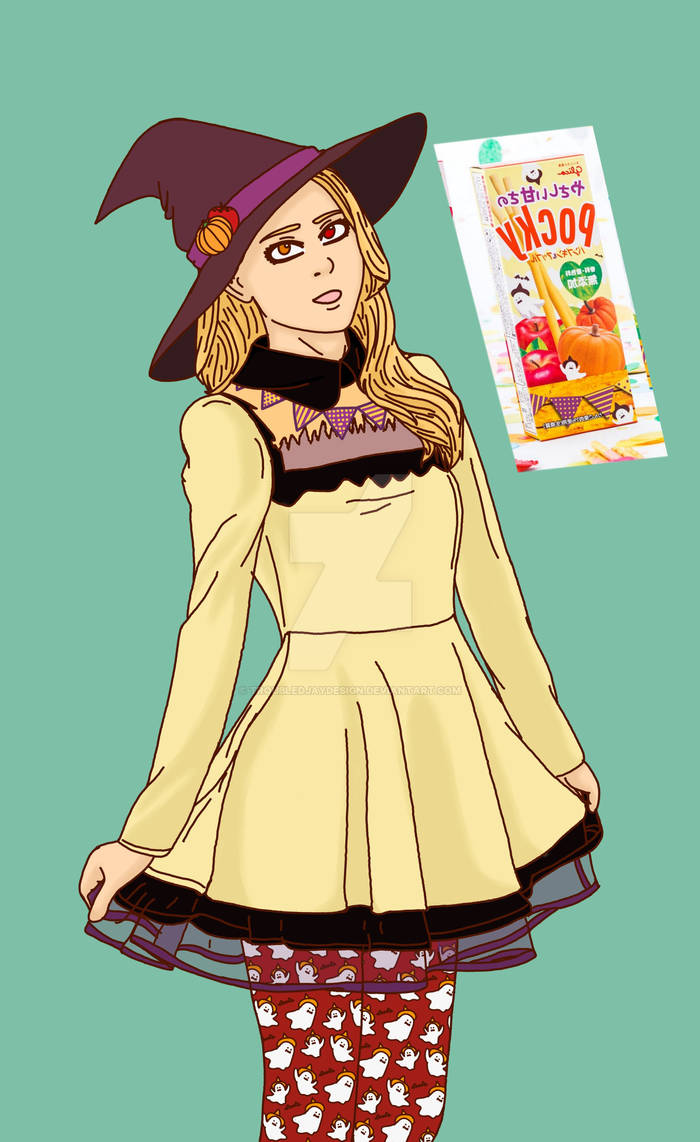 Pumpkin Apple Pocky Gijinka