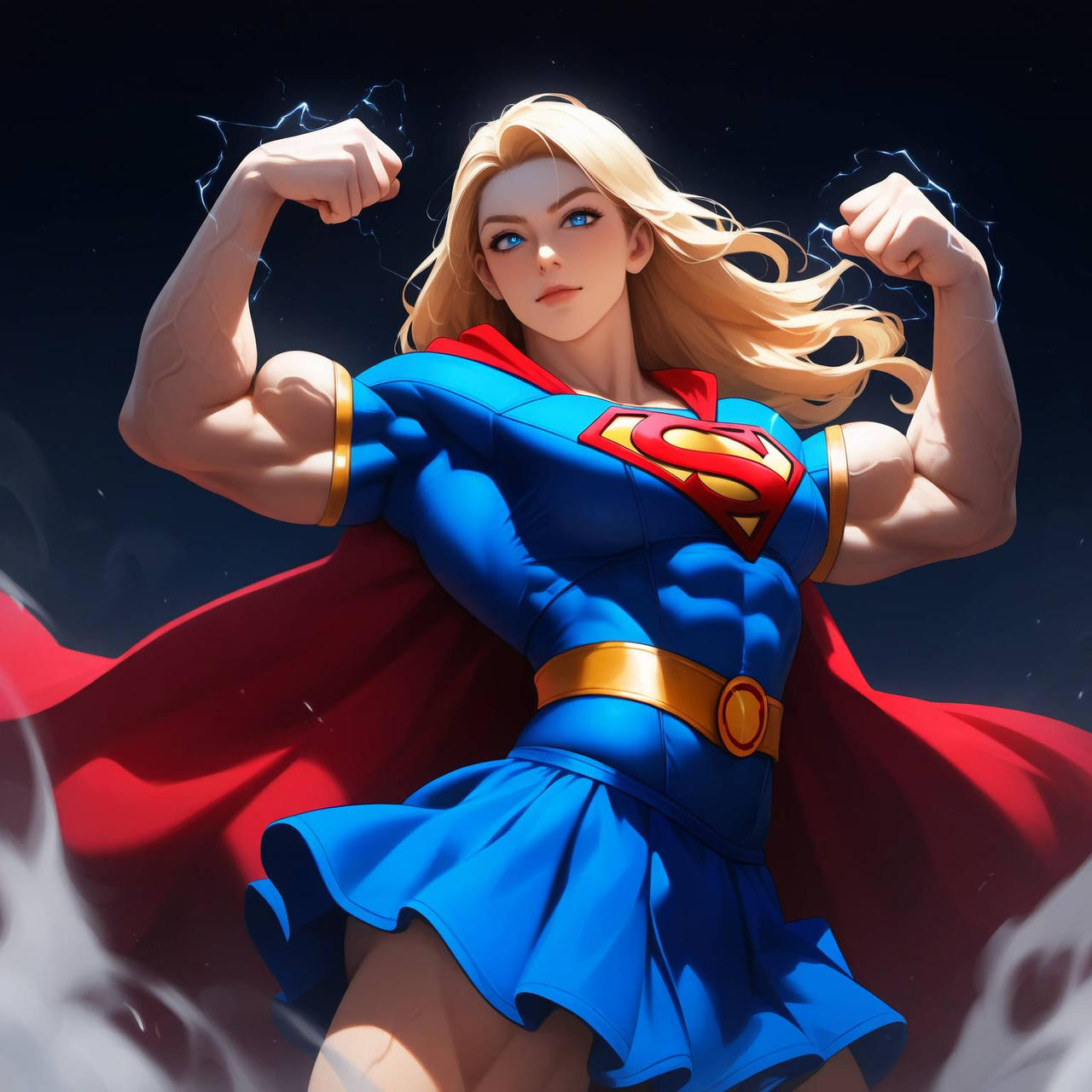 Supergirl Super Ripped by MegaMorph0 on DeviantArt