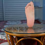 Keimps' Feet on the table