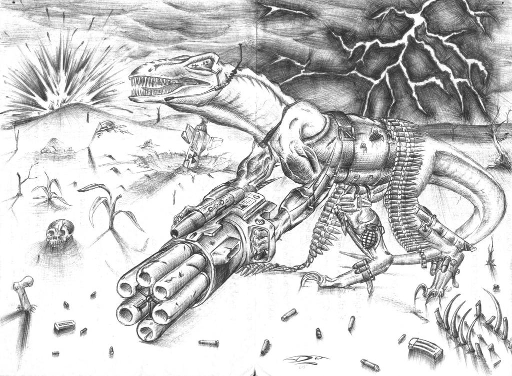 Raptor dibujo 2005 by Unreal-Forever on DeviantArt