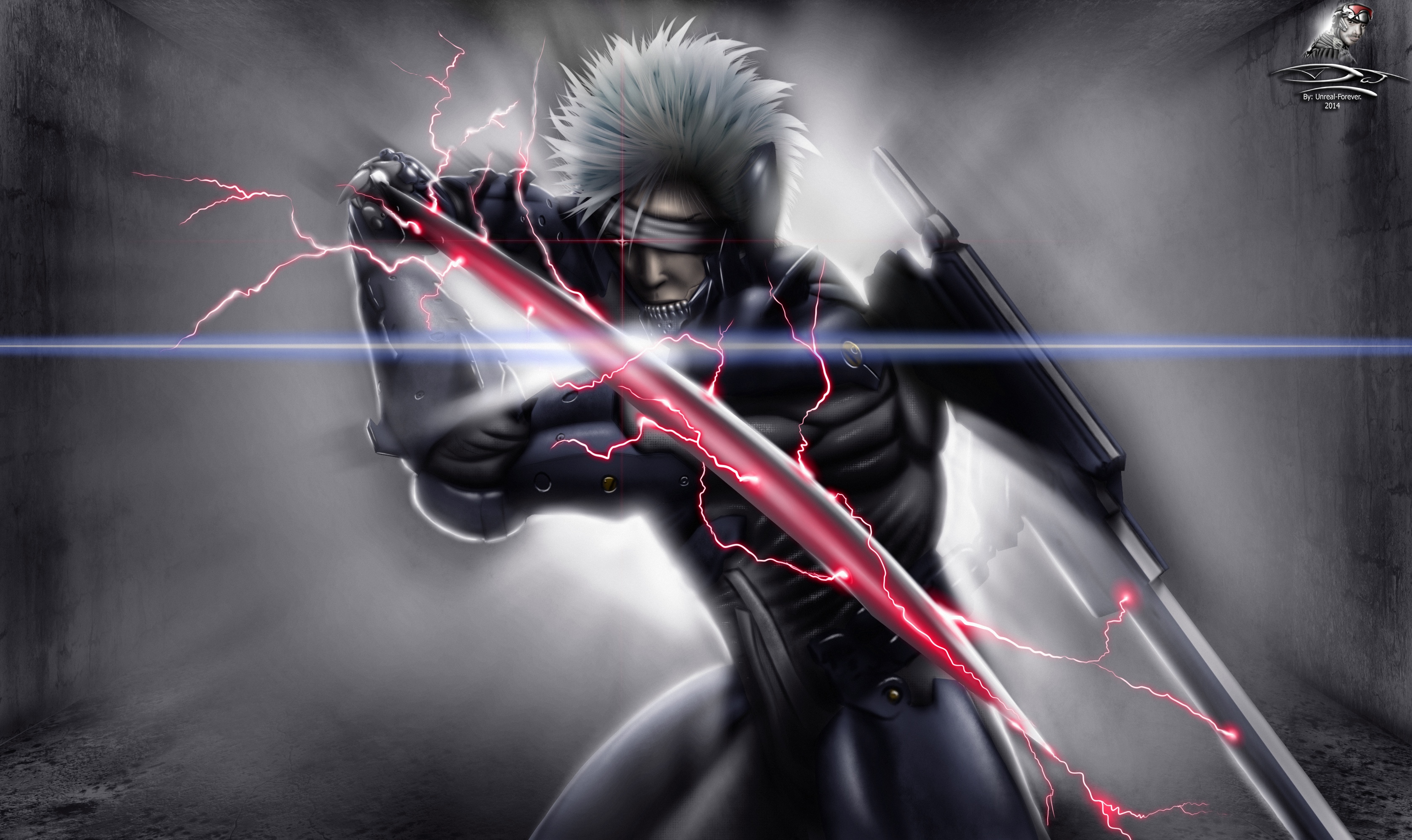 Metal Gear Rising: Revengeance - Raiden by geekyglassesartist on DeviantArt