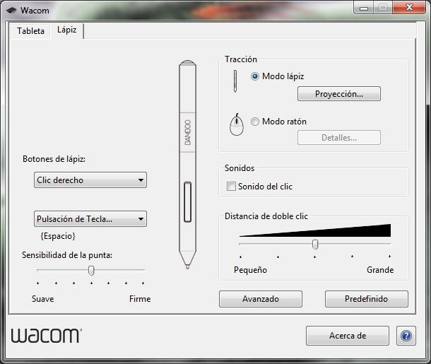 Panel de control de Wacom by Unreal-Forever Panel de control de Wacom by Unreal-Forever