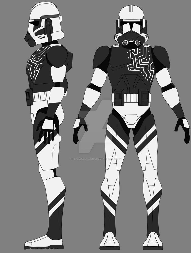 Phase II Ash armor by ThomasBlack1 on DeviantArt from pre04.deviantart.net....