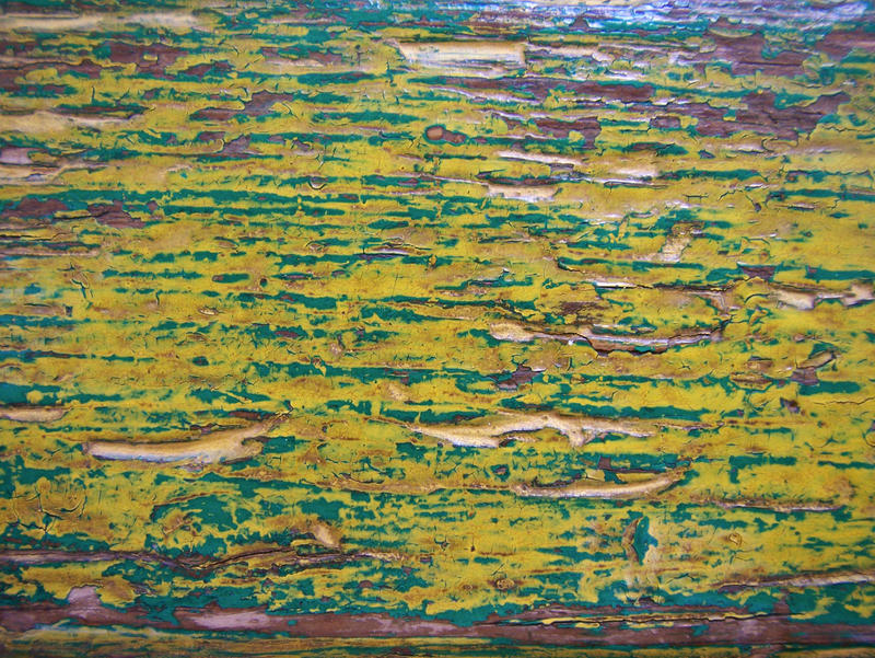 Wood painted old