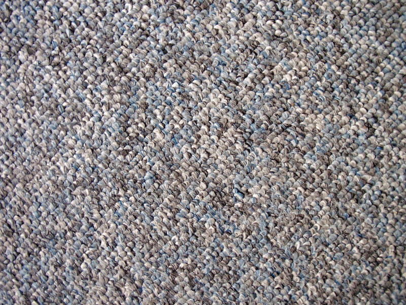Carpet blue grey