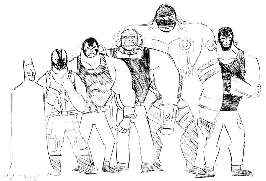 Evolution of Bane by DanielU92 on DeviantArt