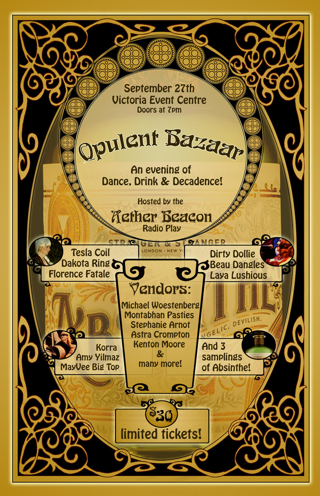 Opulent Bazaar Poster