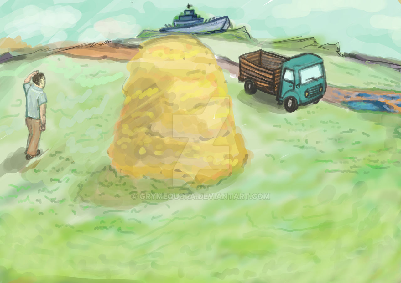 Haystack in Japan by GrymEquora on DeviantArt