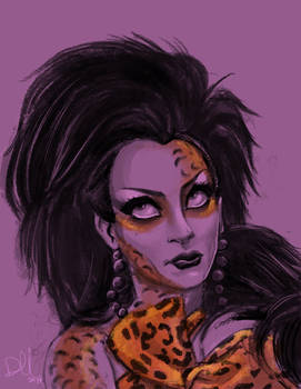 Bianca Del Rio's Animal Look