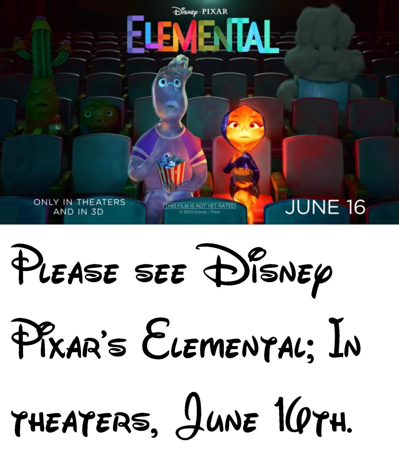 Disney-Pixar's Elemental reminds fans of Fireboy and Watergirl