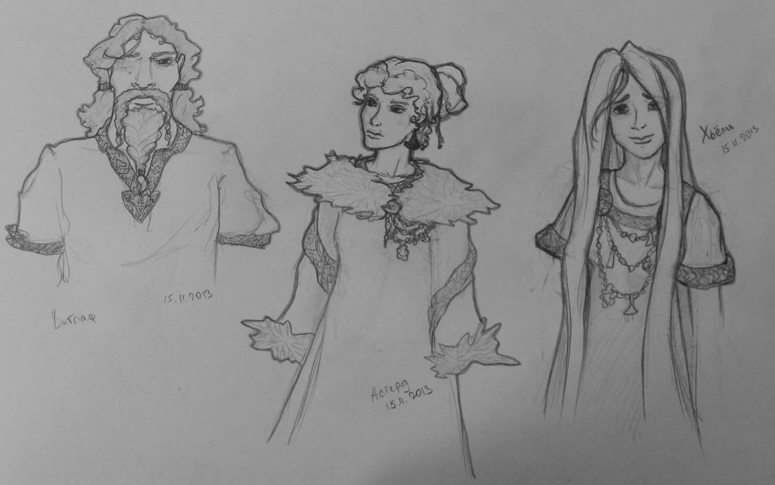 Vigdis' family by LjbIANb on DeviantArt