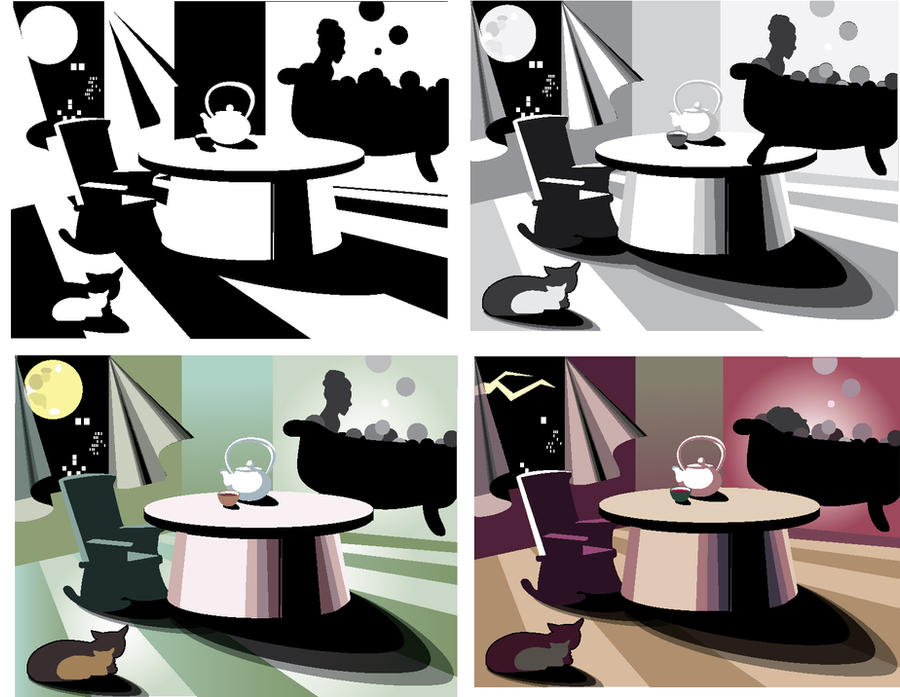 Creative Figure Ground DESIGNING with FIGURE GROUND RELATIONSHIPS by LiaOh on DeviantArt