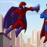 Superman Meets Magneto